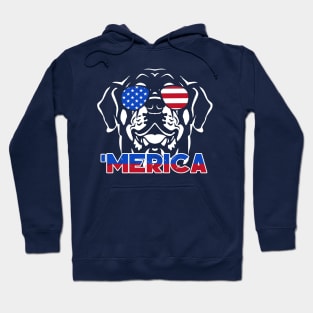 Patriot Rottweiler Merica Tee Hoodie